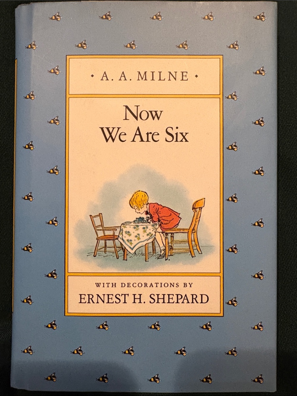 Now We Are Six – Blue Illustrated Children’s Book